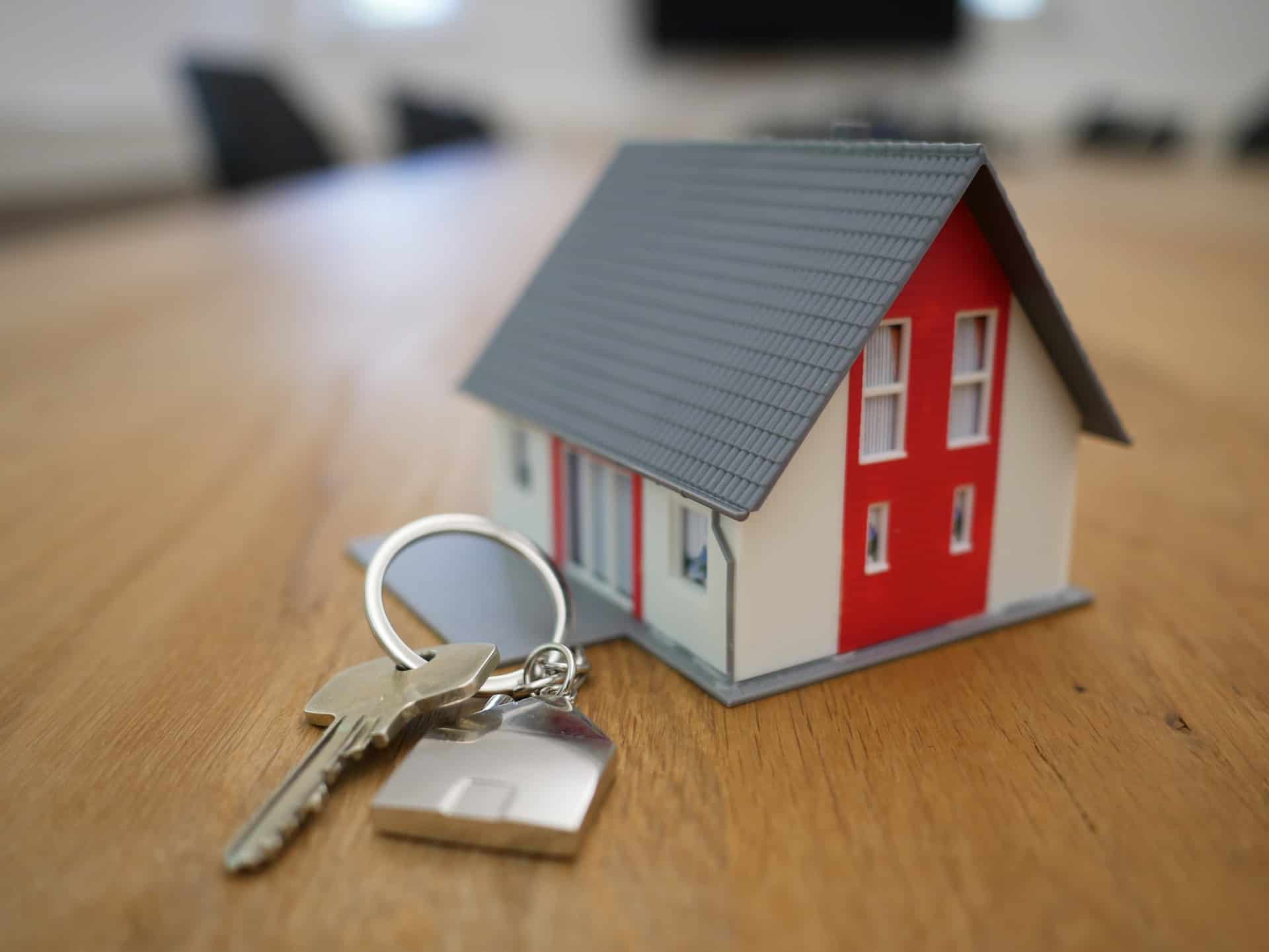 Minature House with Key